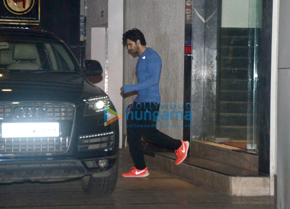 varun dhawan snapped post gym session 3 2