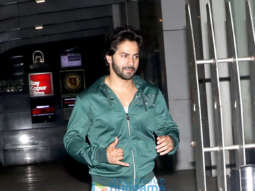 Varun Dhawan spotted outside his gym in Khar