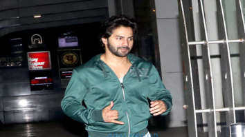 Varun Dhawan spotted outside his gym in Khar