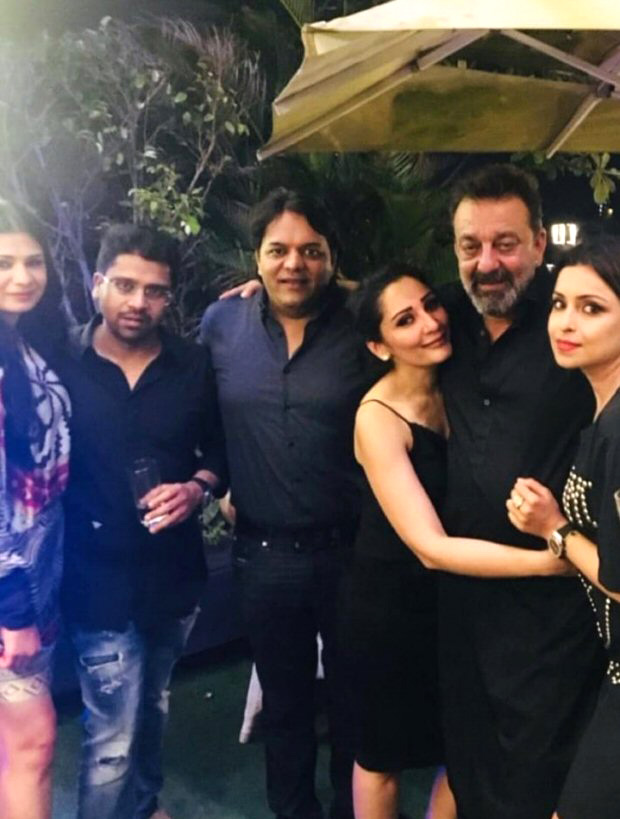 ALL inside pics: Sanjay Dutt celebrates his birthday in style!