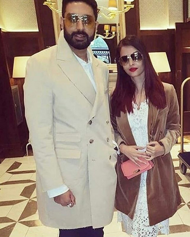 Aishwarya Rai Bachchan and Abhishek Bachchan go shopping in London