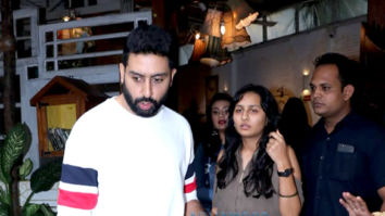 Abhishek Bachchan spotted at Fable restaurant in Juhu