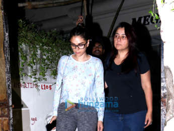 Aditi Rao Hydari and Huma Qureshi spotted at Srishti Arya's home in Juhu
