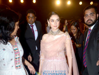 Aditi Rao Hydari walks the ramp for Tarun Tahiliani at India Couture Week 2018