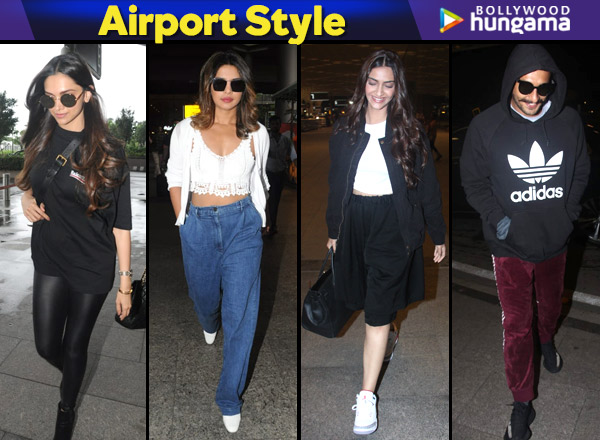 Deepika Padukone makes a stylish appearance in long camouflage jacket at  airport