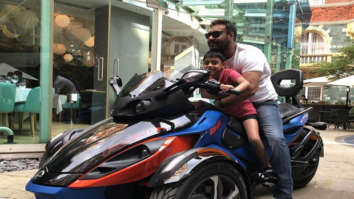 Ajay Devgn and his son Yug Devgn are ‘Biker Boys’ in London