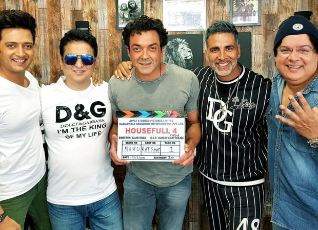 Akshay Kumar, Bobby Deol and Riteish Deshmukh ready to tickle your funny  bones; begin shooting for Housefull 4 : Bollywood News - Bollywood Hungama