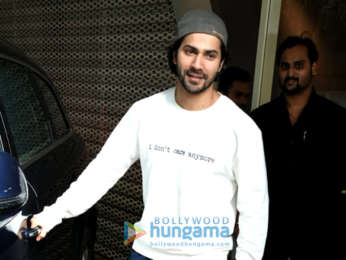 Alia Bhatt and Varun Dhawan snapped post dance practice