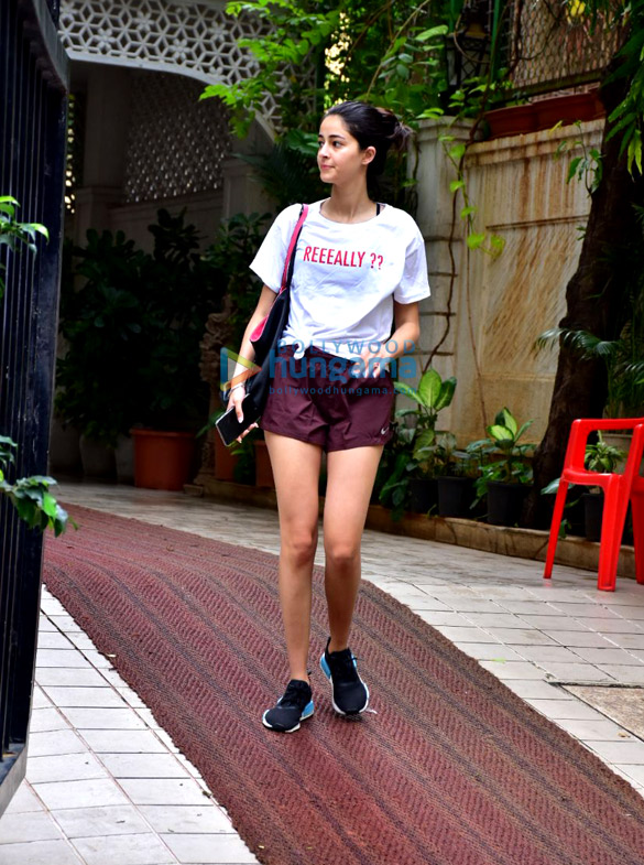 ananya panday snapped at the gym 3