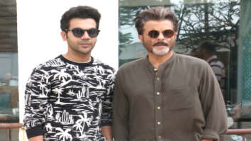Anil Kapoor and Rajkummar Rao snapped promoting their film Fanney Khan at Sun N Sand in Juhu