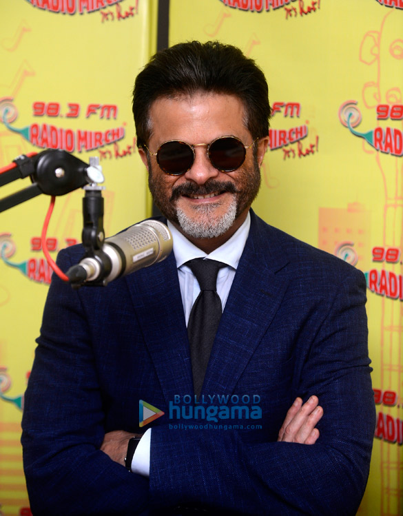 Anil Kapoor snapped promoting Fanney Khan at the 98.3 FM Radio Mirchi office Anil Kapoor snapped promoting Fanney Khan at the 98.3 FM Radio Mirchi office