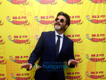 Anil Kapoor snapped promoting Fanney Khan at the Radio Mirchi office