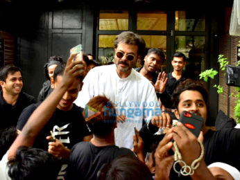 Anil Kapoor spotted at Suzette Creperie & Cafe in Bandra
