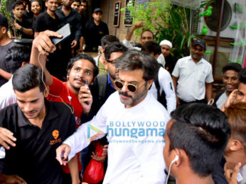 Anil Kapoor spotted at Suzette Creperie & Cafe in Bandra