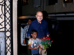 Anupam Kher spotted at Juhu