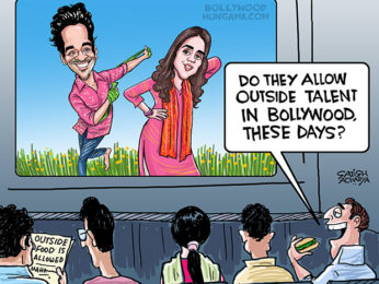 Bollywood Toons: Star kids make debut in Dhadak! Bollywood Toons: Star kids make debut in Dhadak!