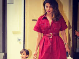 CUTE! Priyanka Chopra had this little Khan boy for company in New York