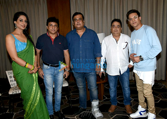 cast of the film saheb biwi aur gangster 3 snapped promoting the movie 1