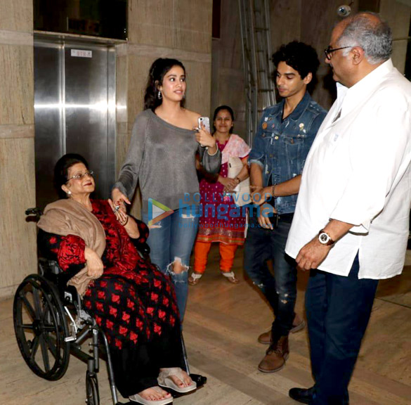 Celebs grace the screening of Janhvi Kapoor and Ishaan Khatter starrer Dhadak