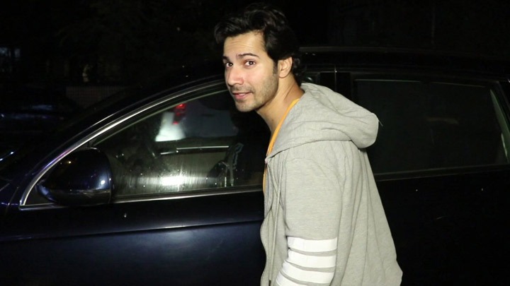 SPOTTED: Dashing Varun Dhawan @Gym in Mumbai SPOTTED: Dashing Varun Dhawan @Gym in Mumbai