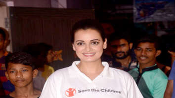 Dia Mirza snapped at the felicitation of child champions