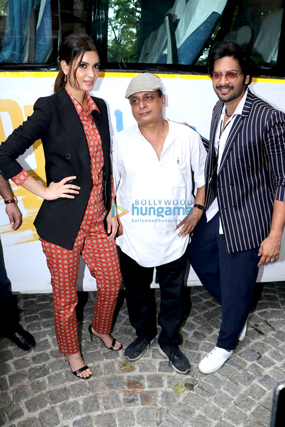 diana penty and ali fazal grace the trailer launch of happy phirr bhag jayegi 4