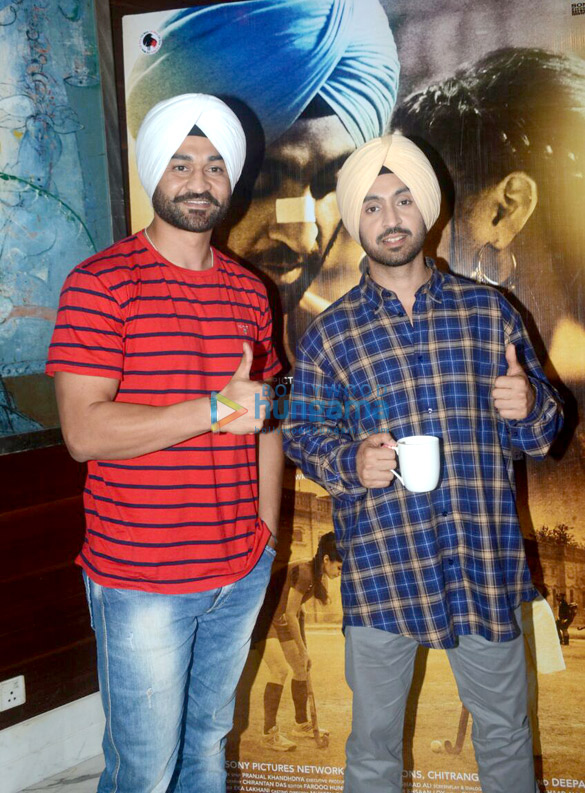 diljit dosanjh snapped during soorma promotions at jw marriott in juhu 2