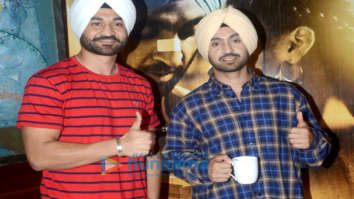 Diljit Dosanjh snapped during Soorma promotions at JW Marriott in Juhu