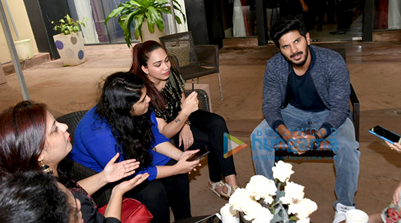 dulquer salmaan has an interaction session with female journalists at novotel juhu 3