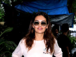 Esha Gupta spotted at The Fable Cafe in Juhu