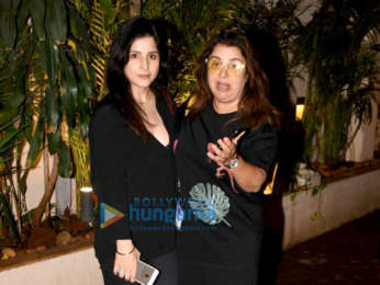 Farah Khan and Maheep Sandhu snapped in Mumbai