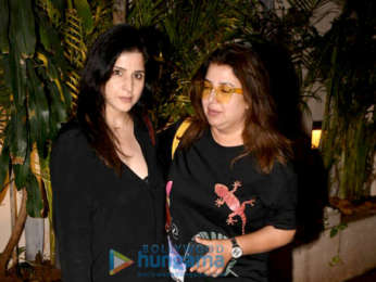 Farah Khan and Maheep Sandhu snapped in Mumbai