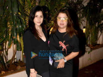 Farah Khan and Maheep Sandhu snapped in Mumbai
