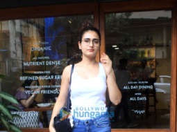 Fatima Sana Shaikh snapped at Sequel in Bandra