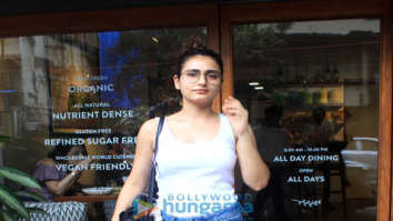 Fatima Sana Shaikh snapped at Sequel in Bandra