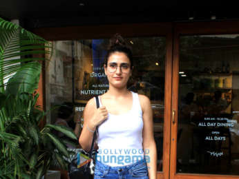 Fatima Sana Shaikh snapped at Sequel in Bandra