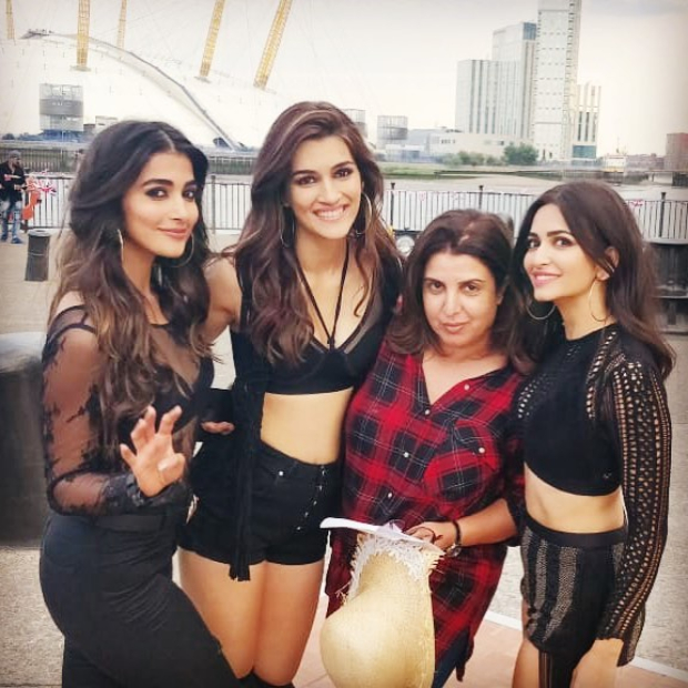 Housefull 4: Akshay Kumar, Bobby Deol, Riteish Deshmukh, Kriti Sanon, Kriti Kharbanda, Pooja Hegde shoot a song at London Bridge