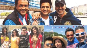 Housefull 4: Akshay Kumar, Bobby Deol, Riteish Deshmukh, Kriti Sanon, Kriti Kharbanda, Pooja Hegde shoot a song at London Bridge