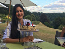 Inside pics: Katrina Kaif looks ethereal as she cuts her birthday cake with fan (see pic)