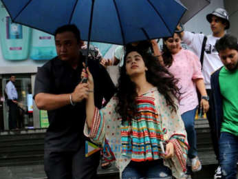 Ishaan Khatter and Janhvi Kapoor promote Dhadak at Big FM radio station