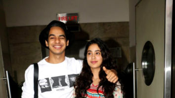 Ishaan Khatter and Janhvi Kapoor promote Dhadak at 92.7 Big FM radio station