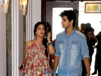 Ishaan Khatter and Janhvi Kapoor promote Dhadak at Sun N Sand hotel