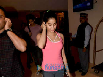 Ishaan Khatter and Janhvi Kapoor snapped promoting Dhadak in Mumbai