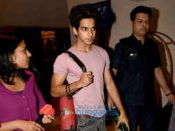 Ishaan Khatter and Janhvi Kapoor snapped promoting Dhadak in Mumbai