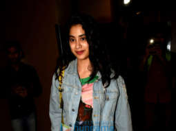 Janhvi Kapoor, Arjun Kapoor, Sanjay Kapoor and Sanjay Khan snapped at PVR, Juhu