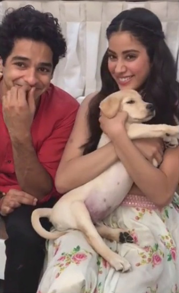 Janhvi Kapoor and Ishaan Khatter have a funny take on the 'Puppy' joke from Dhadak