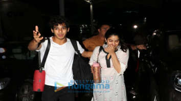 Janhvi Kapoor, Ishaan Khatter and others snapped at the airport