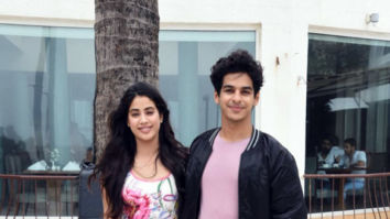 Janhvi Kapoor and Ishaan Khatter snapped during Dhadak promotions