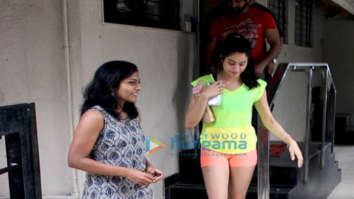 Janhvi Kapoor and Ishaan Khatter snapped outside Matrix Office