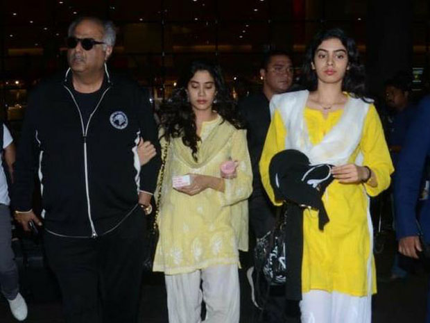 Janhvi Kapoor follows Sridevi’s tradition, visits Tirupati with Boney Kapoor before Dhadak release Janhvi Kapoor follows Sridevi’s tradition, visits Tirupati with Boney Kapoor before Dhadak release
